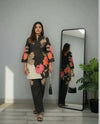 Luxe Designer Rayon Co-ord Set - Chic Floral Digital Print Festive Wear for Women