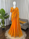 Luxe Designer Silk Saree - Elegant Wedding Wear for Women
