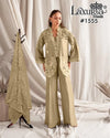 Luxe Designer Tunic Set - Handwork Embroidery for Festive Wear