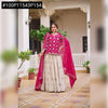 Luxe Embroidered Kurti Lehenga Set - Festive Wear for Women
