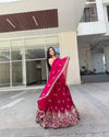 Luxe Georgette Lehenga Choli with Heavy Sequence Work - Festive Prep Edition