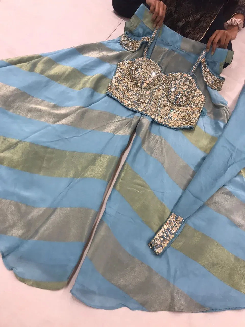 Choli Plazo Set