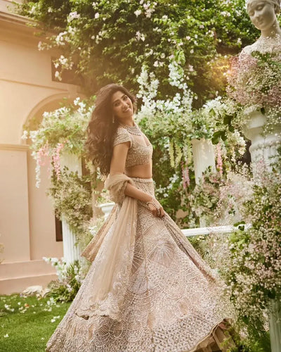 Luxe Net Lehenga Choli with Heavy Sequins for Festive Wear