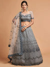 Luxe Net Lehenga - Heavy Embroidery Wedding Wear for Women