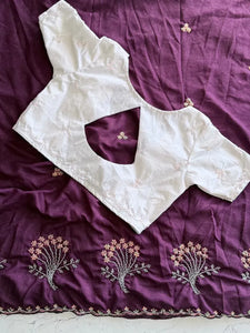 Luxe Saree - New Beads Design & Scalloped Border for Festive Wear