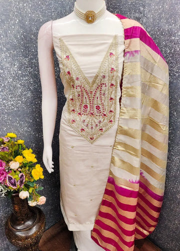 Luxe Silk Codding Work Suit - Elegant Festive Wear for Women