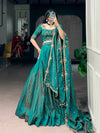 Luxe Silk Lehenga Choli with Embroidered Dupatta for Women