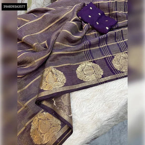 Luxe Viscose Ruchi Silk Saree - Peacock Border for Women