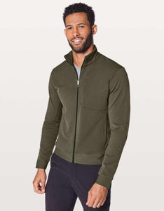 Premium Water-Resistant Forest Green Men's Outdoor Adventure Jacket