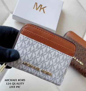Mini Zipper Wallet for Women | Compact Monogram Style | Secure Card Holder Online