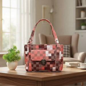 Buy Minimalist Checkerboard Handbag for Women | Daily Essentials & Ethnic Wear Online