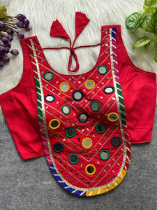 Mirror Work Padded Blouse for Women | Festive & Ethnic Wear