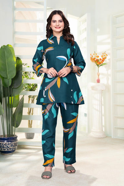 Modern Printed Co-ord Set for Women | Casual Wear