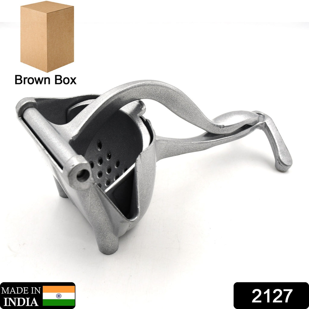 Silver 2127 manual aluminium metal fruit press juicer