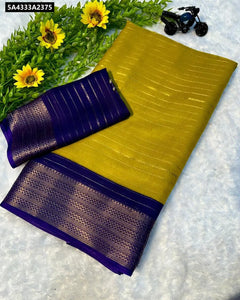 Buy Authentic Mysore Silk Weaving Saree for Women | Festive Elegance Ethnic Wear Online