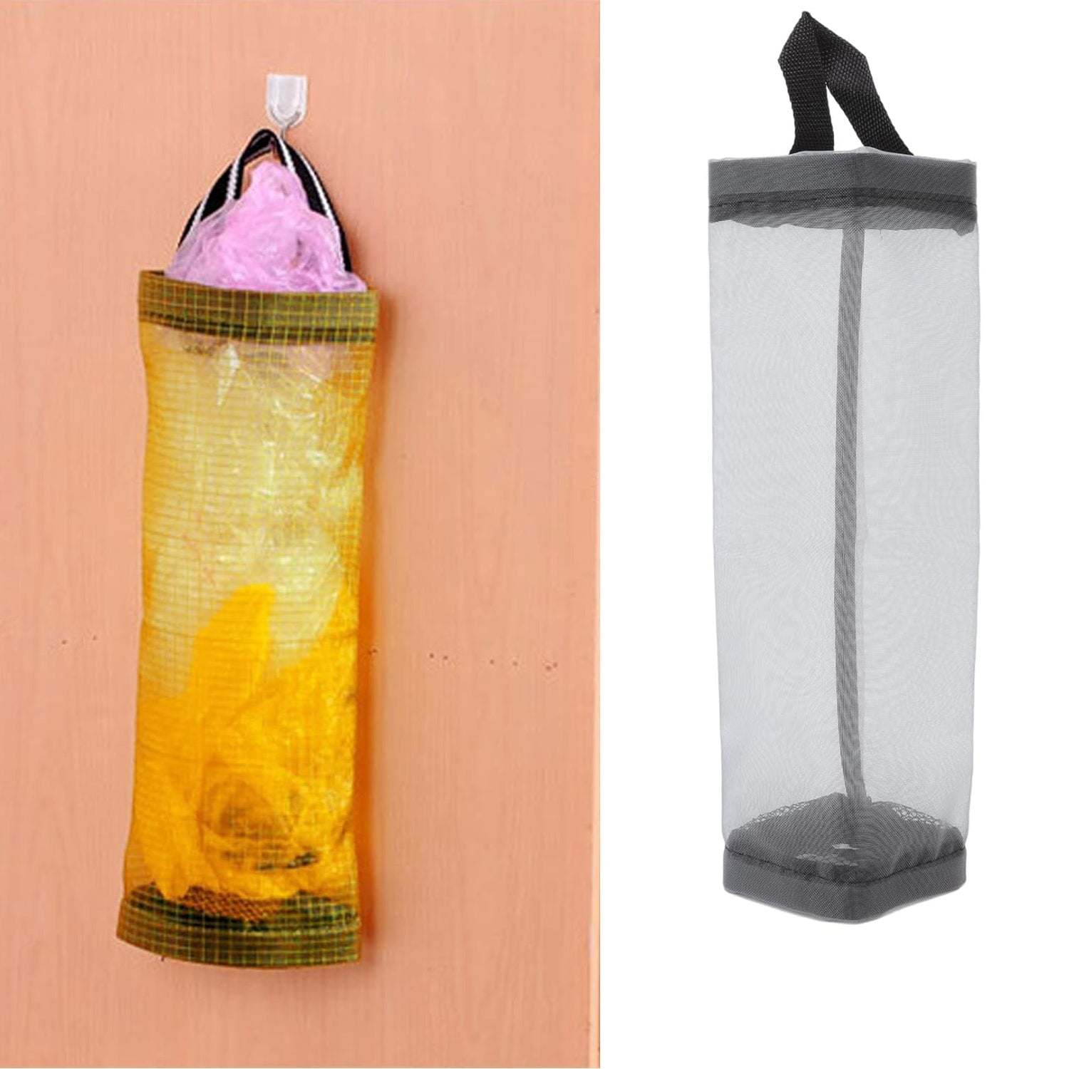 Hanging Waste Bag Holder Garbage Bag Storage Bag Widening Handle Hanging Sturdy For Store Garbage Bags Home Store Debris Kitchen Bedroom Largecapacity For Restaurant (1 Pc) - TREND BUY