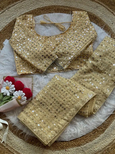 New Arrival Georgette Saree - Heavy Embroidery & Sequence for Festive Wear