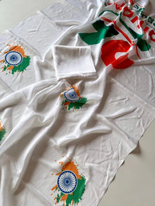 New Arrival Shinon Tiranga Saree - Soft, Elegant Festive Wear