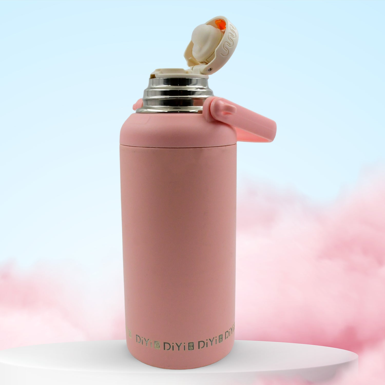 13036 Stainless Steel Tumblers 316 Stainless Steel Vacuum Insulated Cup  Bottle Portable Travel Kettle  Water Bottle With Handle Outdoor Large Capacity Sports Kettle Cups  Bottle (1300 Ml) - TREND BUY