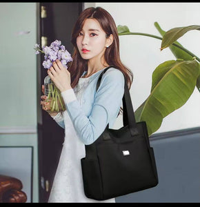 The Essential Women's Nylon Tote Shoulder Bag: Durable, Functional & Effortlessly Stylish