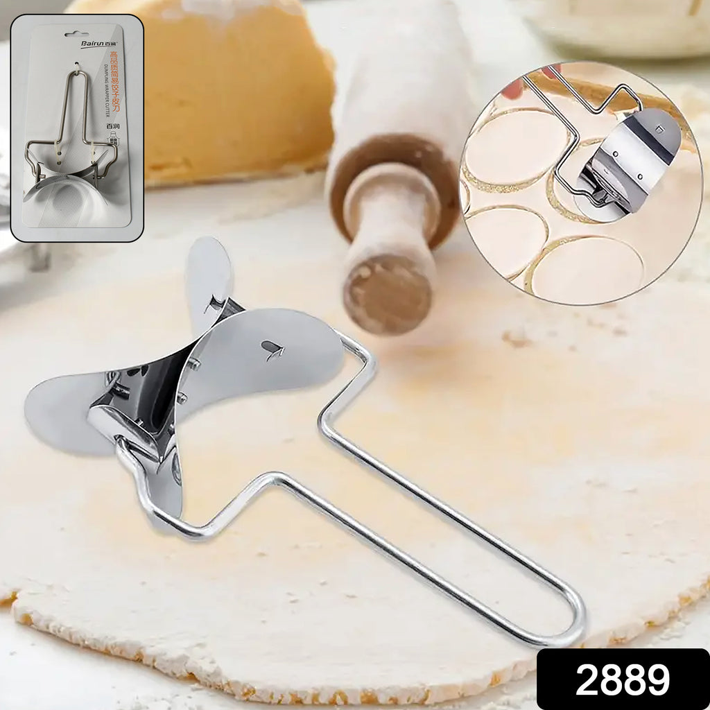 2889 Stainless Steel Puri Cutter Roller Machine for Baking Tools