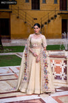 Off White Embroidered Lehenga Choli for Women | Festive Celebration