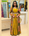 Pakistani Designer Ladies Frock Set with Koti | Elegant Party Wear