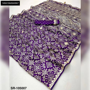 Buy Patola Hand Block Print Saree for Women | Festive & Ethnic Wear Online