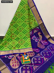 Patola Peacock Weaving Dolla Silk Saree for Women | Festive Ethnic Wear Online