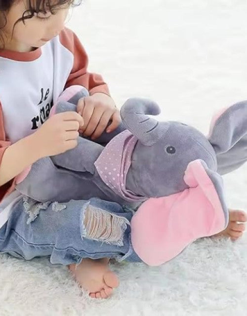 Peekaboo Interactive Elephant Musical Stuffed Toy, Animal Plush for Children 1. Peekaboo Interactive Elephant Musical Stuffed Toy, Animal Plush for Children