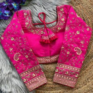 Heavy Embroidery Bridal Work Blouse for Women | Wedding & Festive