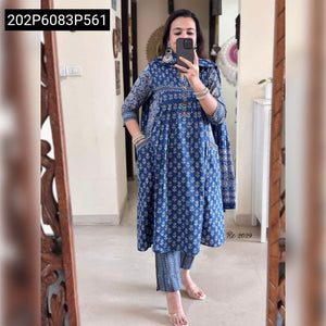 TRENDBUY Pure Cotton 60-60 Exclusive Print Heavy Suit Set