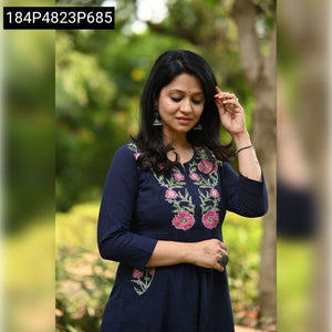 Pure Cotton Embroidery Suit Set Women's | Festive Traditional Wear