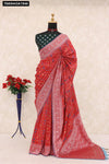 Pashmina Work Silk Saree for Women | Festive & Wedding