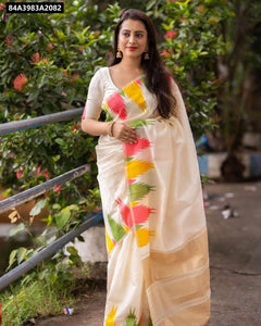 Exquisite Lichi Silk Saree for Women | Jacquard Woven & Rich Pallu