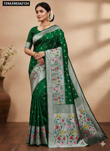 Paithani Silk Saree for Women | Traditional Festive Wear
