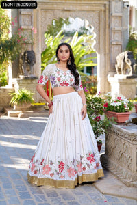 Embroidered Georgette Lehenga for Women | Wedding & Festive Wear