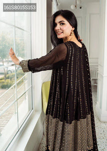 New Designer Black Sharara Plazo Set | Heavy Embroidery & 5mm Sequence Work | TREND BUY