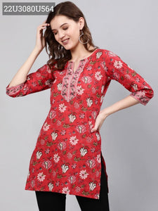 Cotton Printed Top for Regular & Office Wear TREND BUY