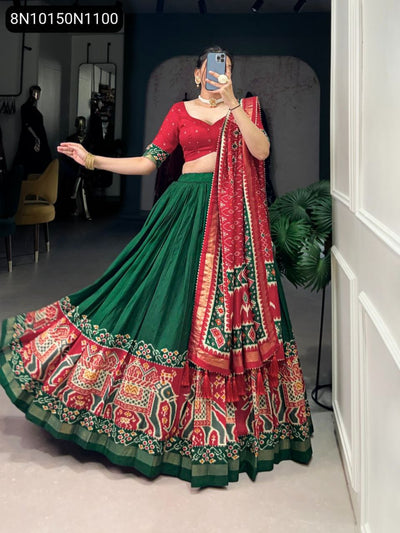 Patola Silk Lehenga Choli for Women | Festive & Celebration