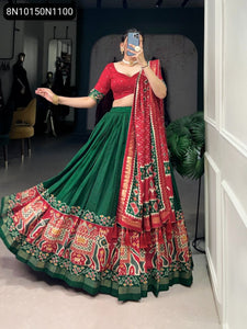 Patola Silk Lehenga Choli for Women | Festive & Celebration