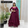 Sequins Embroidered Dual Frill Lehenga for Women | Festive & Party Wear