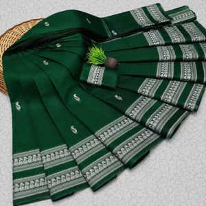 Premium Art Silk Jacquard Saree with Elegant Border for Wedding & Festive Wear