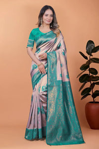 Premium Banarasi Silk Saree - Elegant Festive Wear for Women
