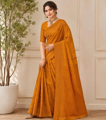 Premium Banarasi Silk Saree - Handwoven Wedding Collection for Women