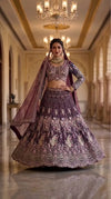 Premium Bridal Lehenga with 4 Meter Flare - Heavy Coding Sequins Work for Festive Wear