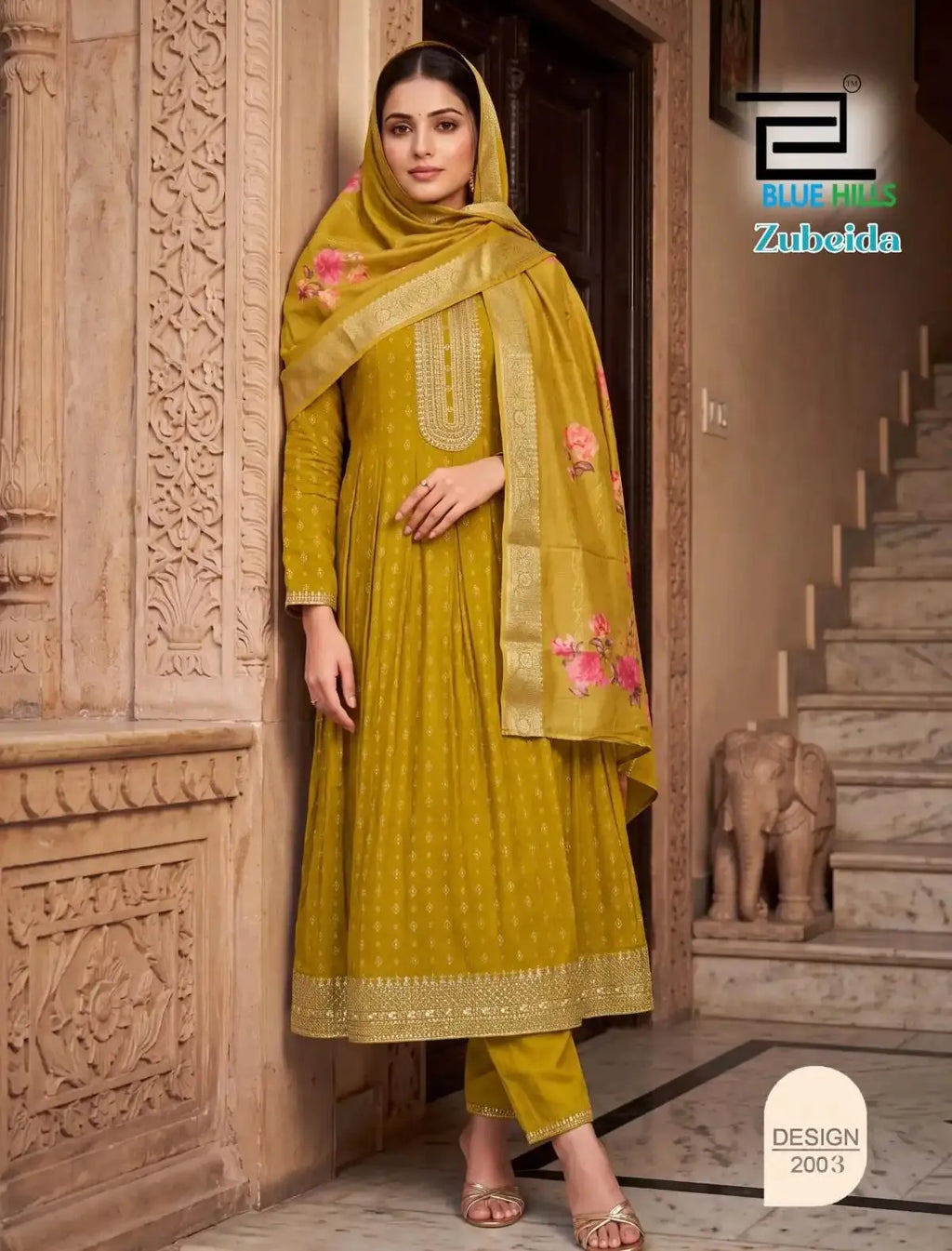 Anarkali Kurti Set