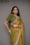 Premium Chiffon Saree - Elegant Embroidery for Festive & Party Wear