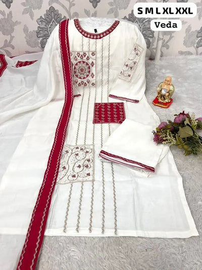 Premium Cotton Blend Kurta Set - Festive Wear for Women