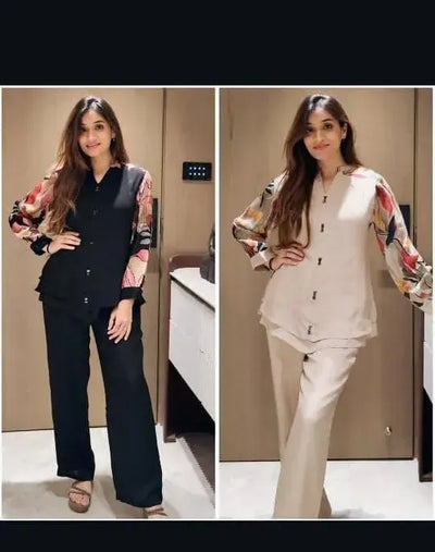 Premium Cotton Co-ord Set - Versatile Plazo for Women | M-3XL